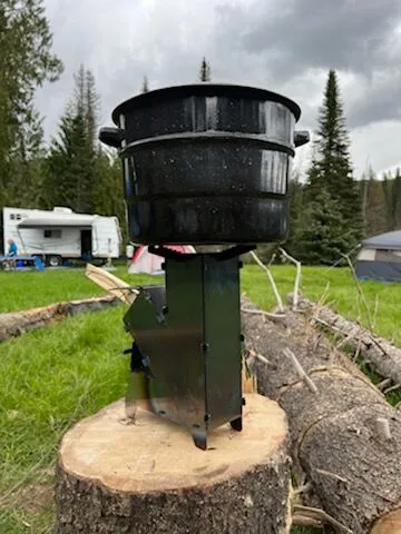 Rocket Stove with Cooktop - Image 3
