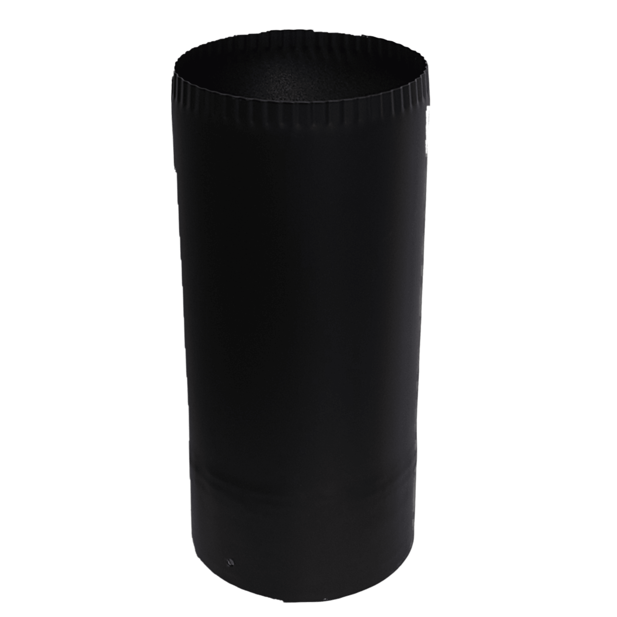 Slip Joint Connector. Single wall stainless steel stovepipe in 4 Inch Diameter.