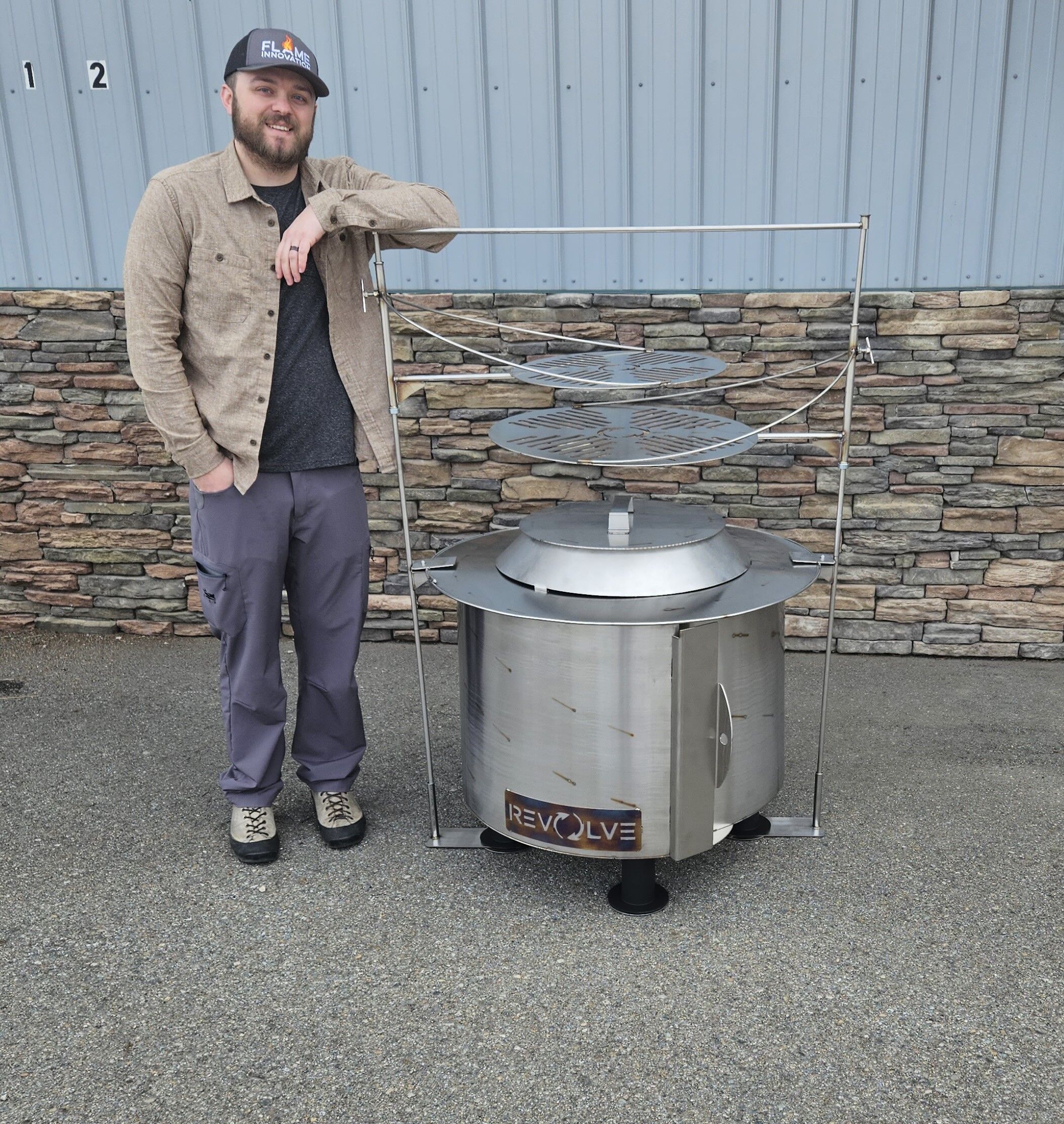 Revolve Custom 36" Stainless Steel
