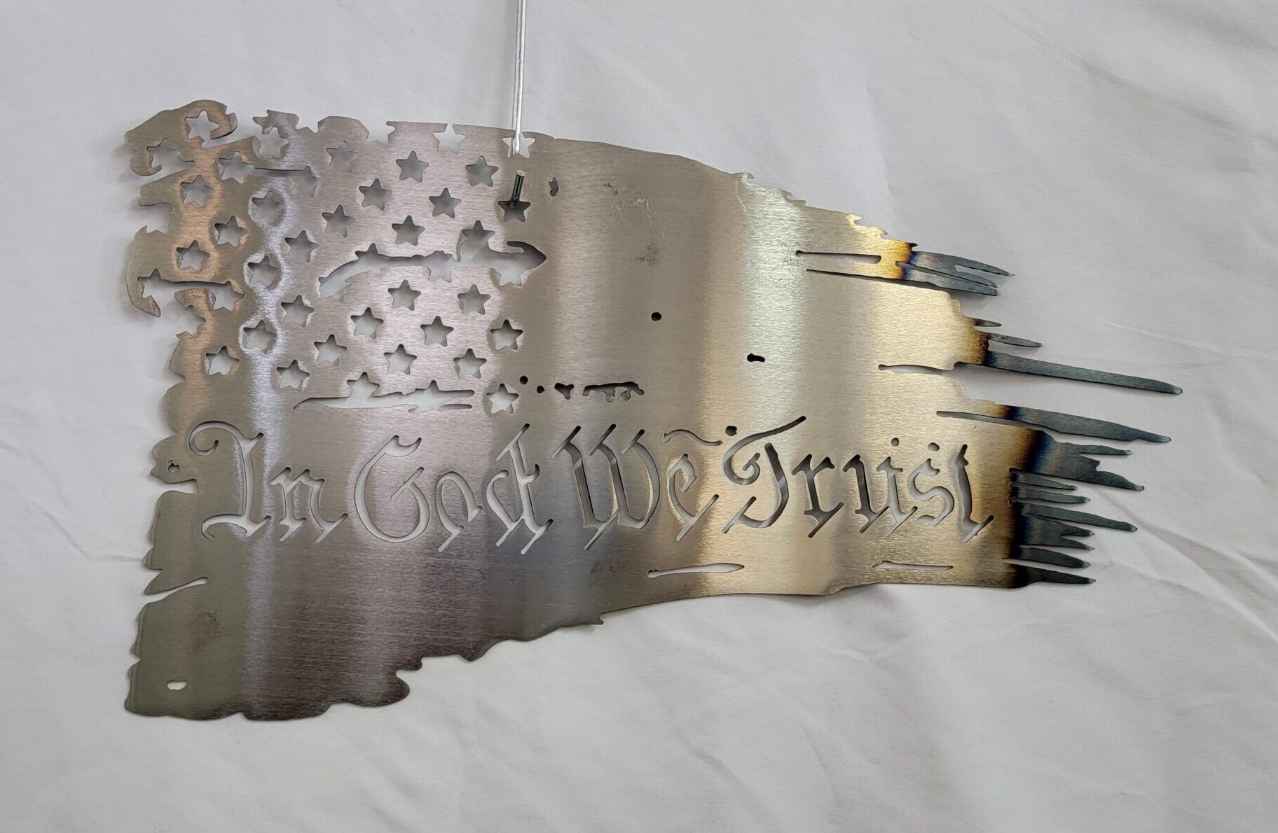 In God We Trust Steel Sign