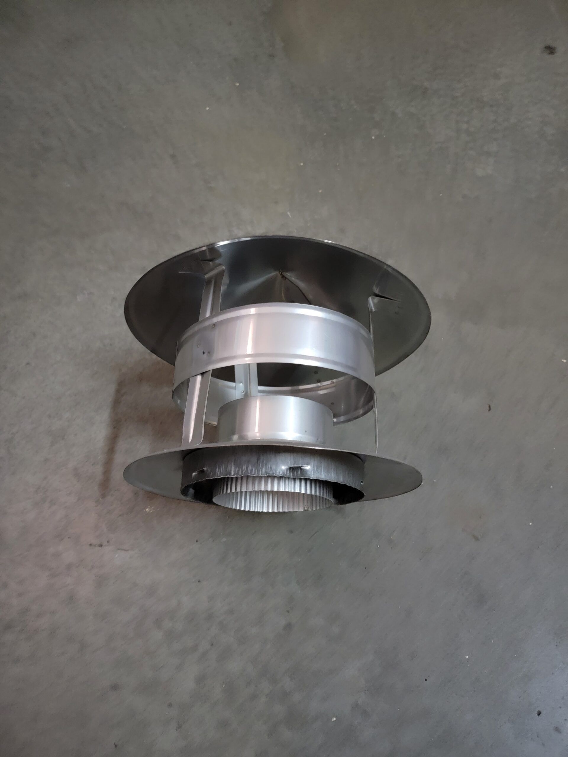 4" rain cap