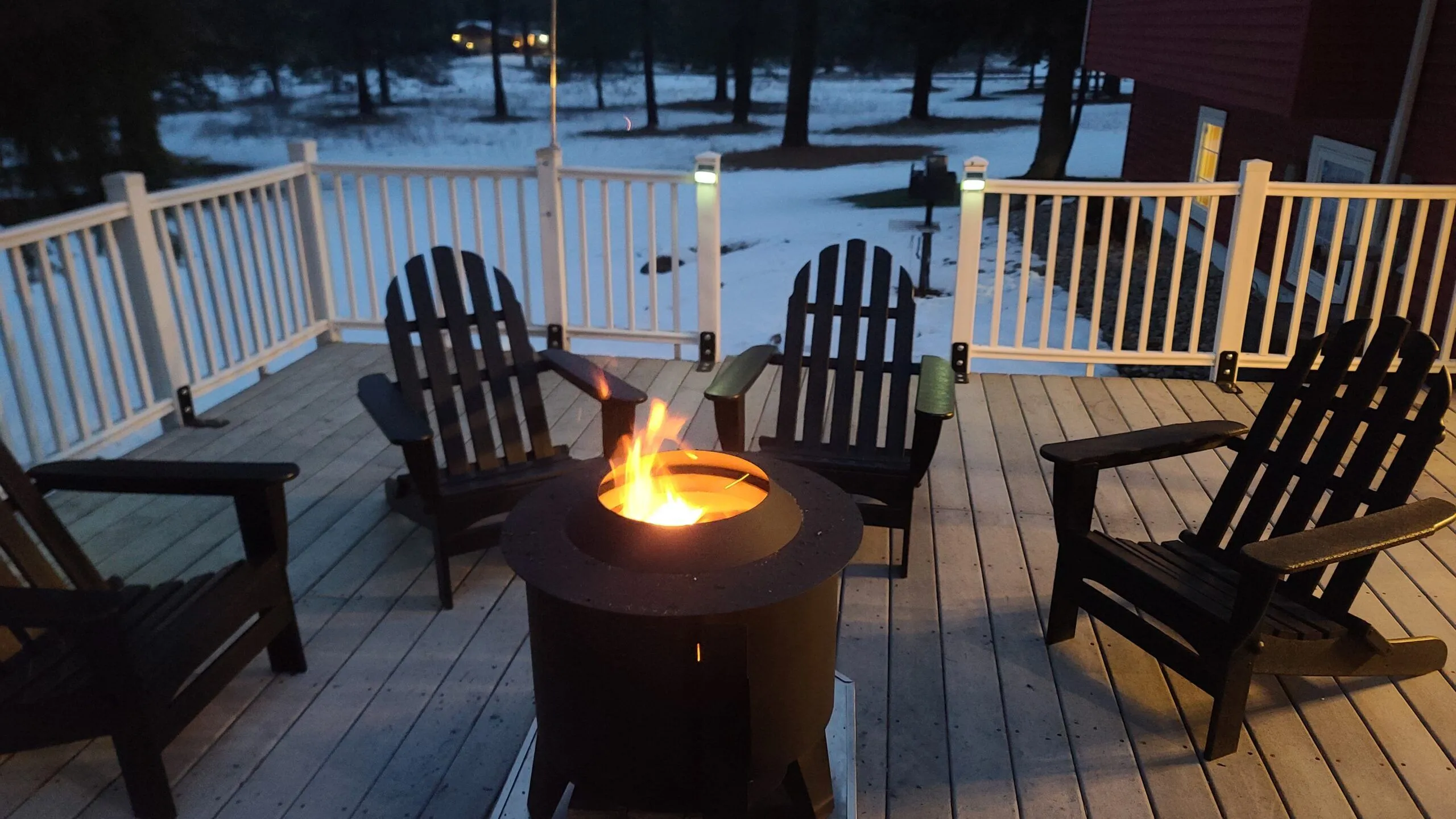 Fire Pit Revolve 22 Black Steel - Image 5