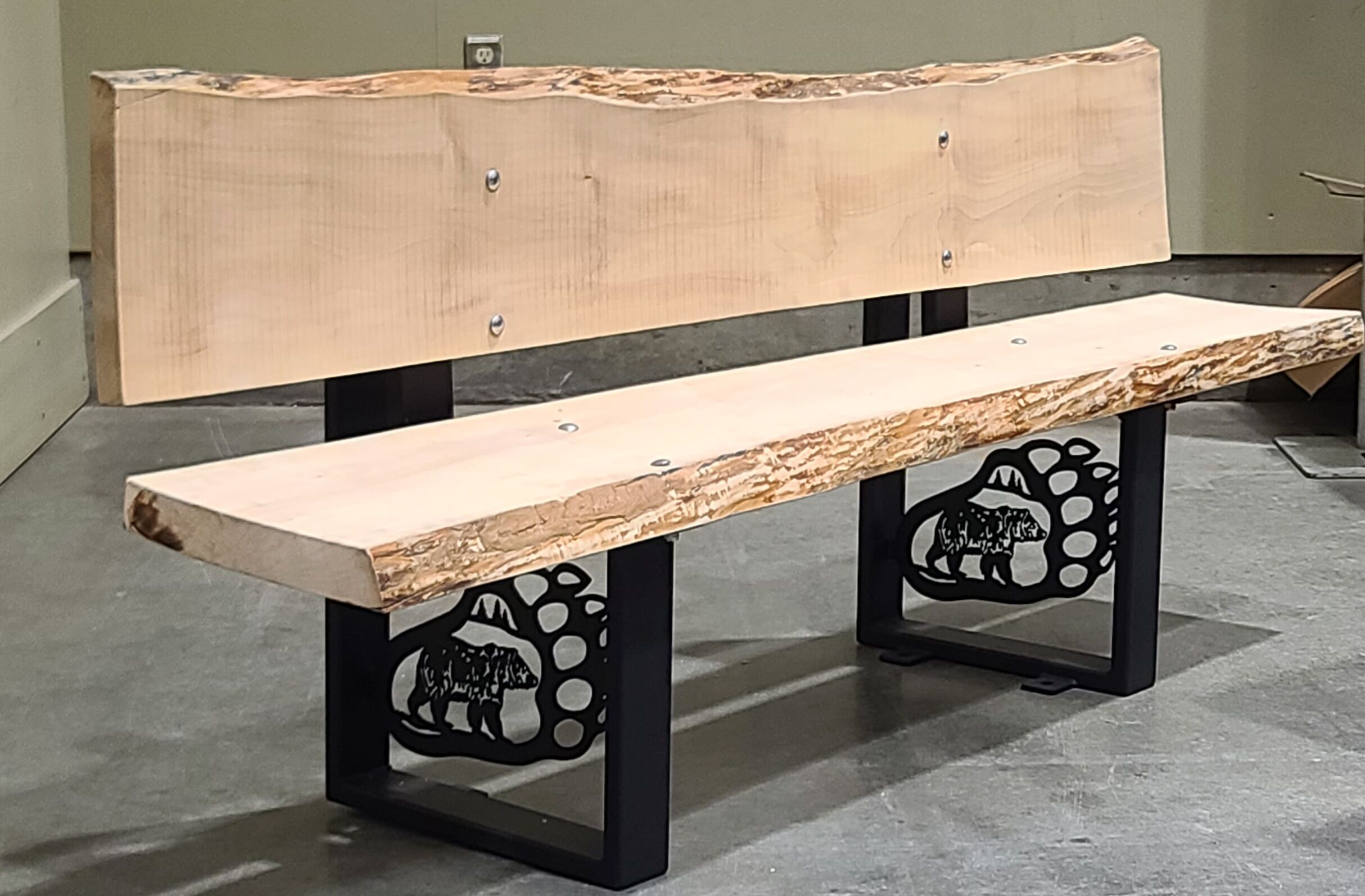 Black Bench legs