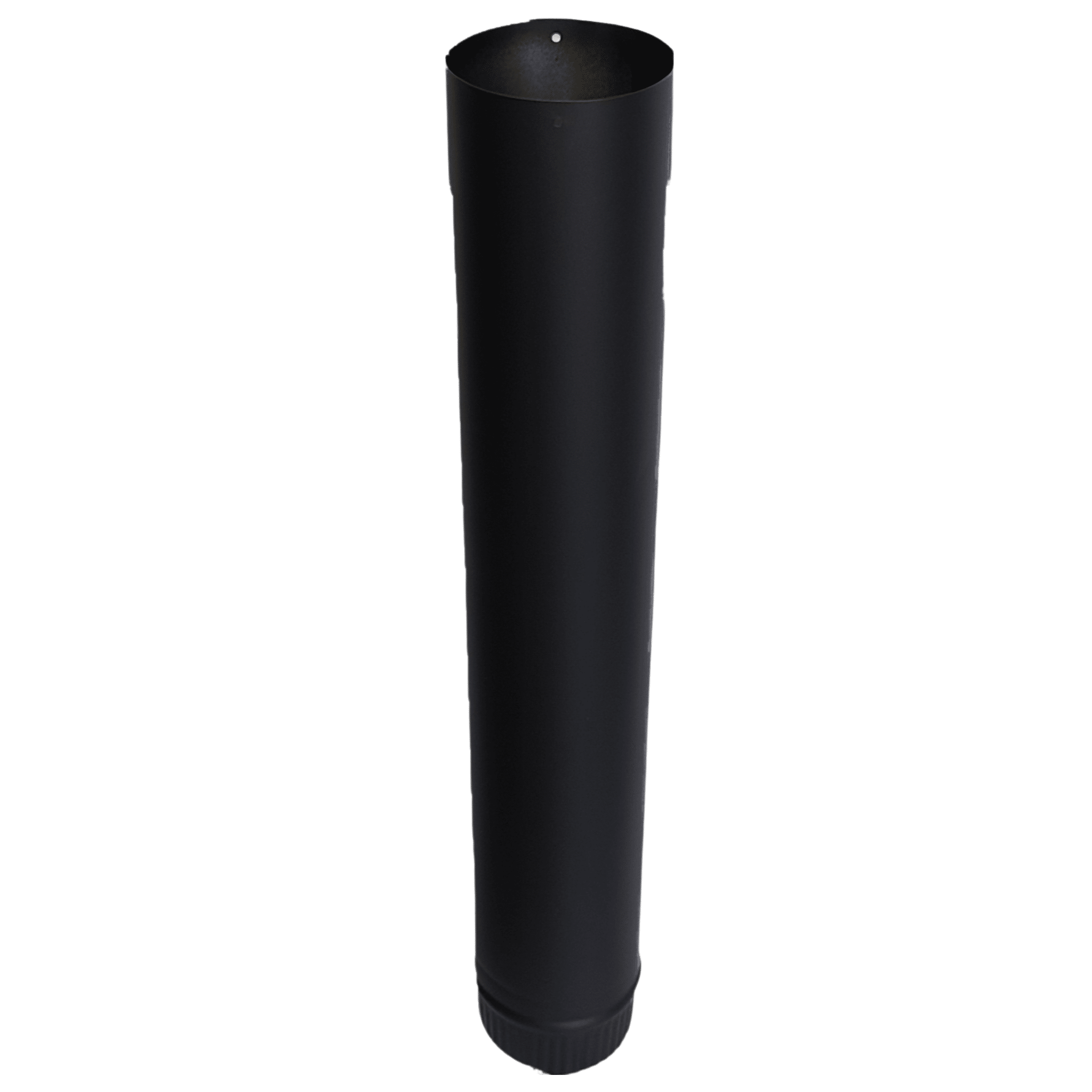 2 ft Single Wall Pipe in stainless steel for wood stove exhaust