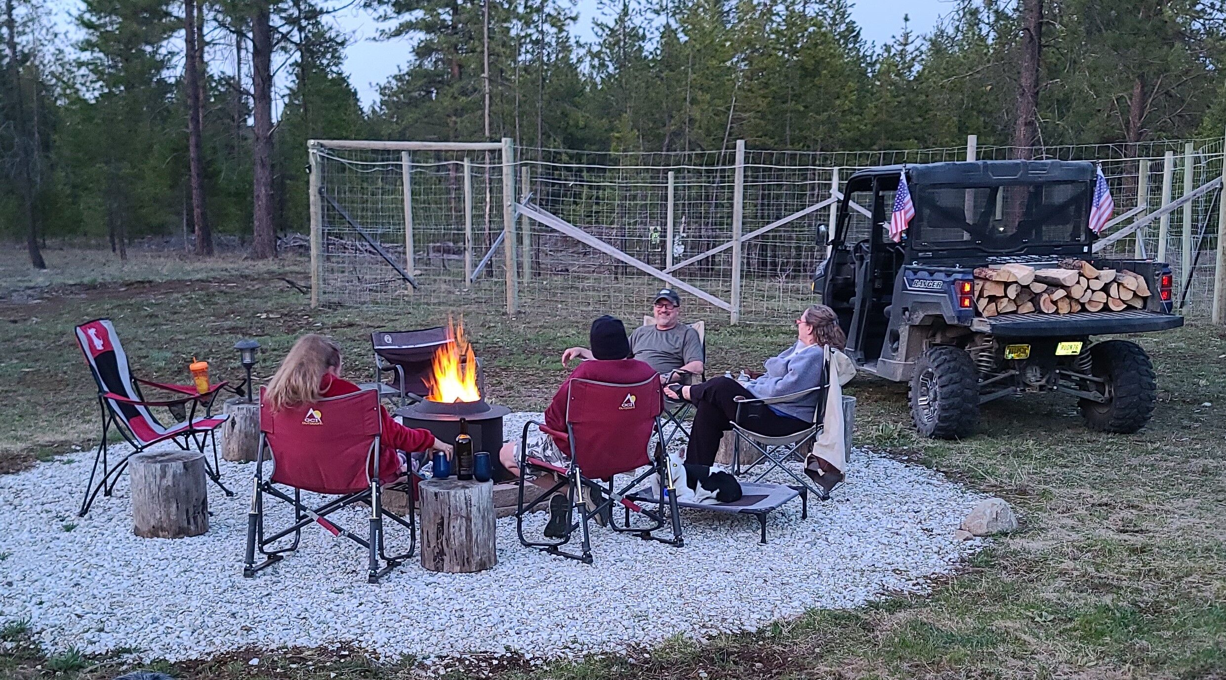 Fire Pit Revolve 22 Black Steel - Image 2