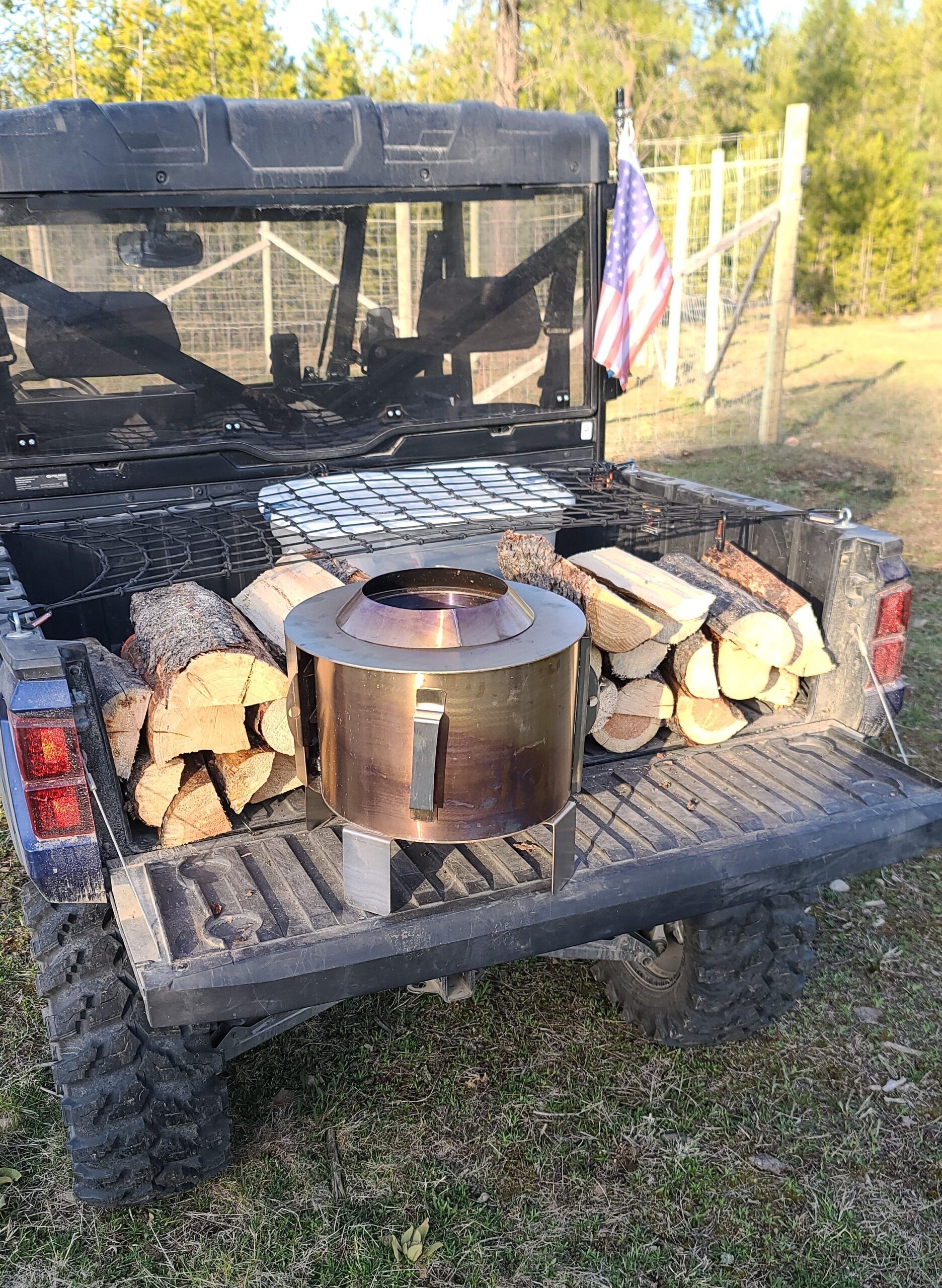 travel-friendly smokeless fire pit