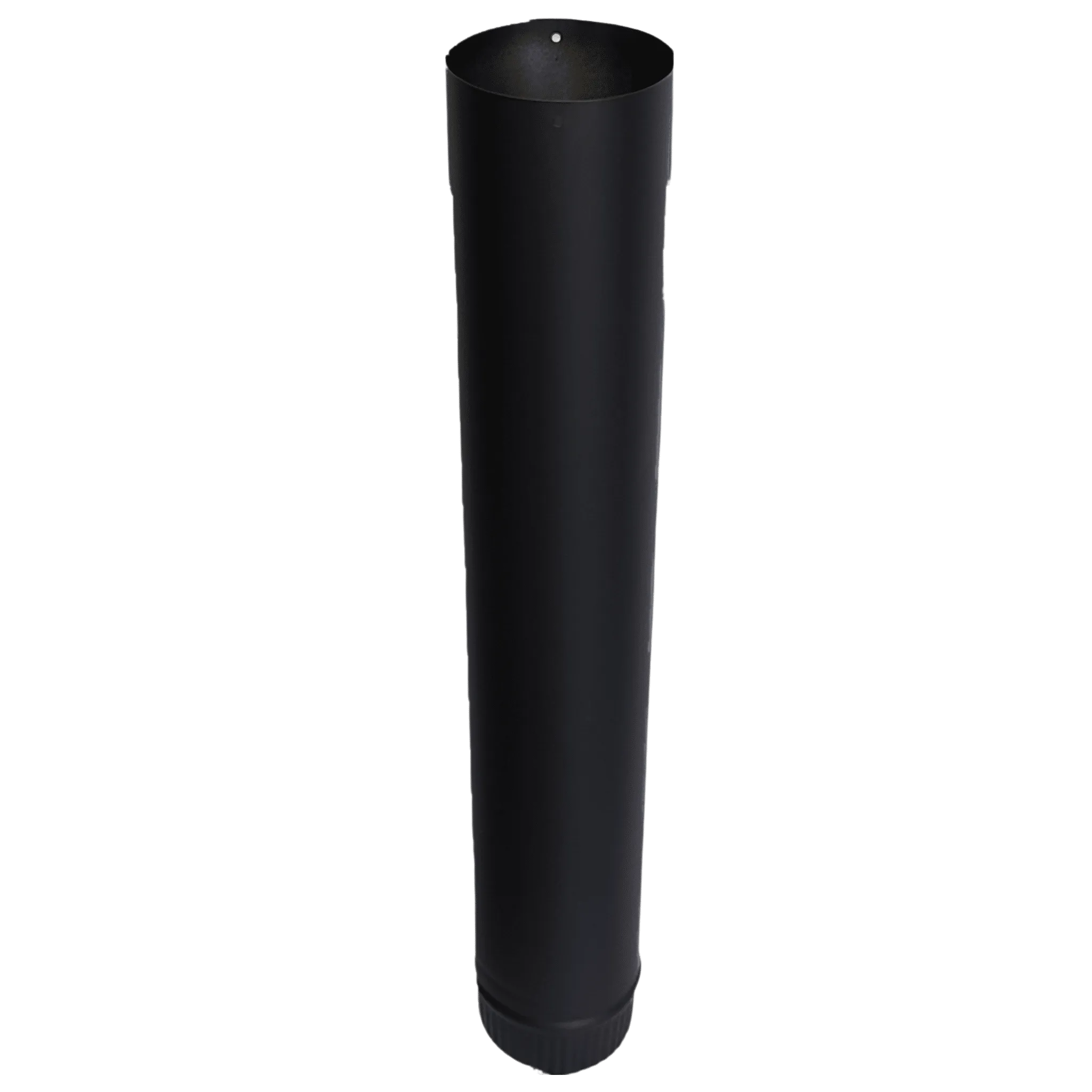 2 ft Single Wall Pipe in stainless steel for wood stove exhaust