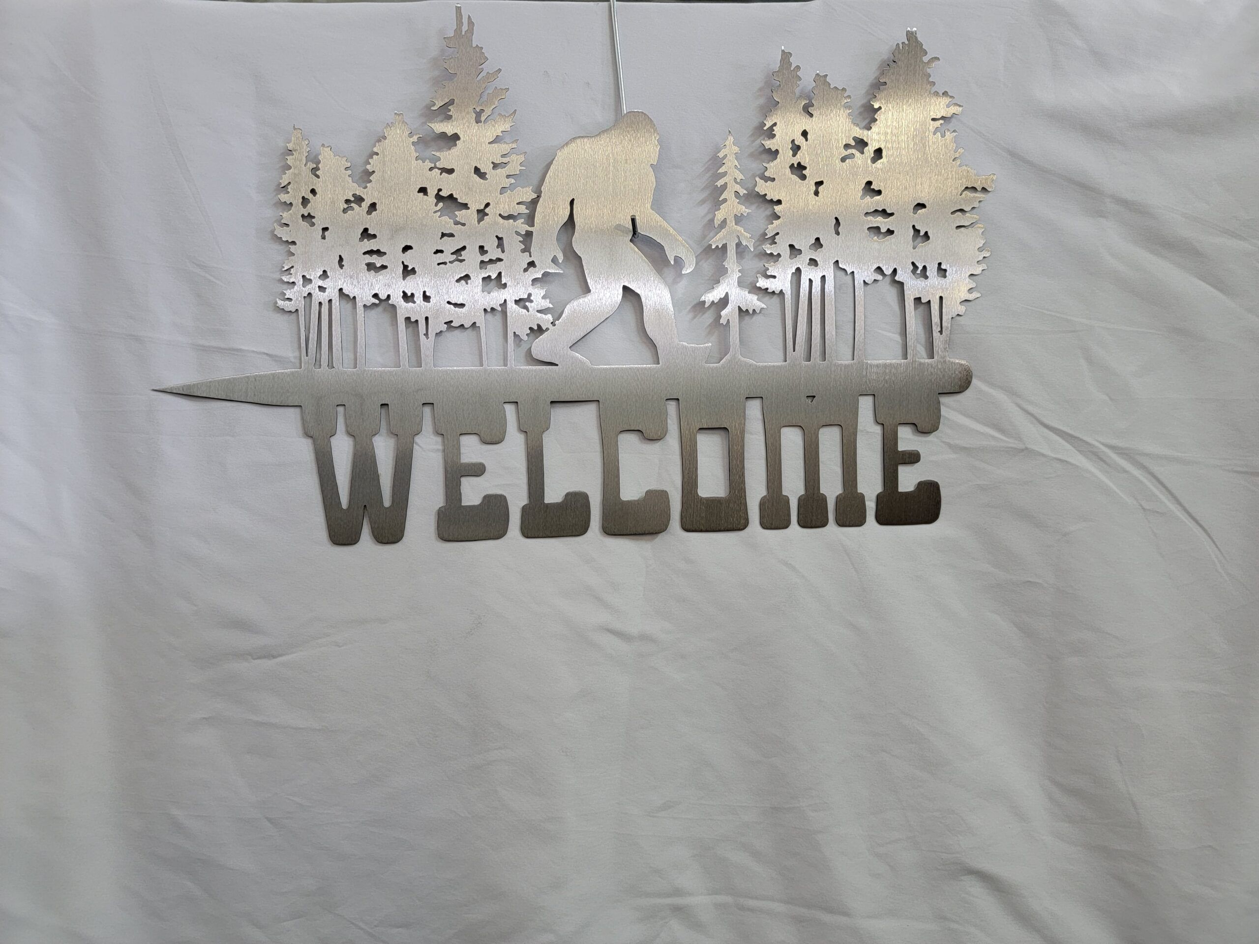 Bigfoot Welcome Sign