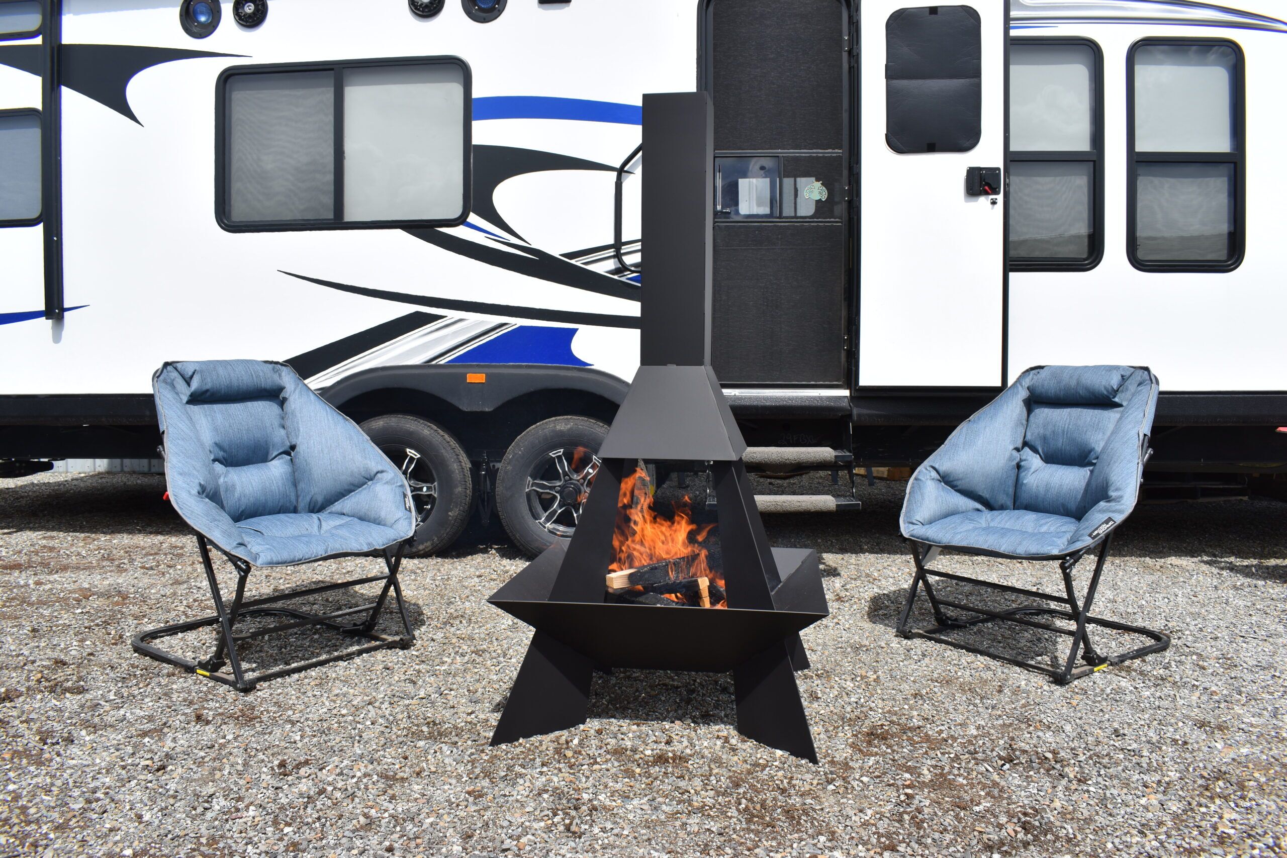 Pyramid Rocket Chiminea