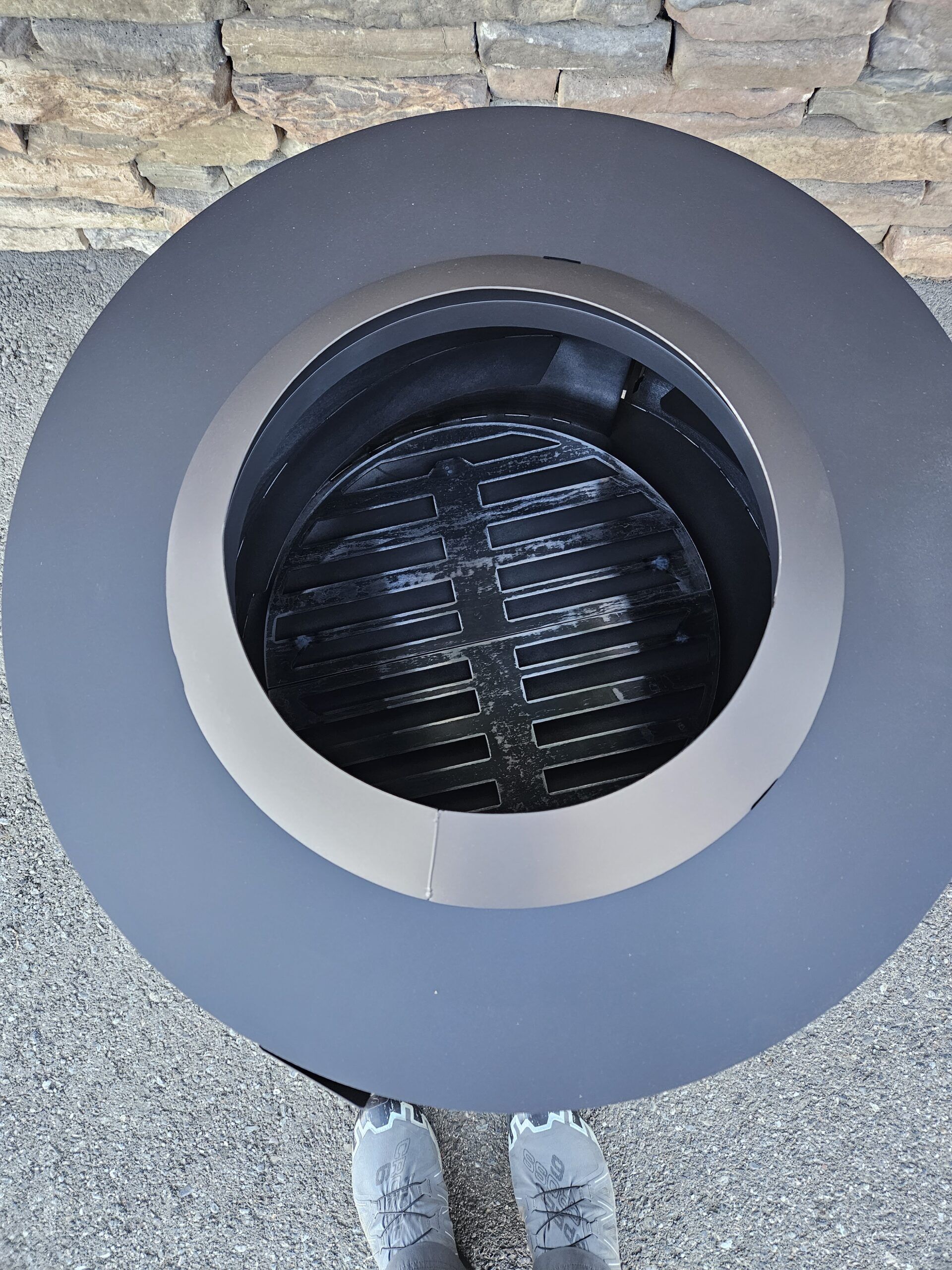 Smokeless Fire Pit Revolve 27 Painted Steel - Image 7