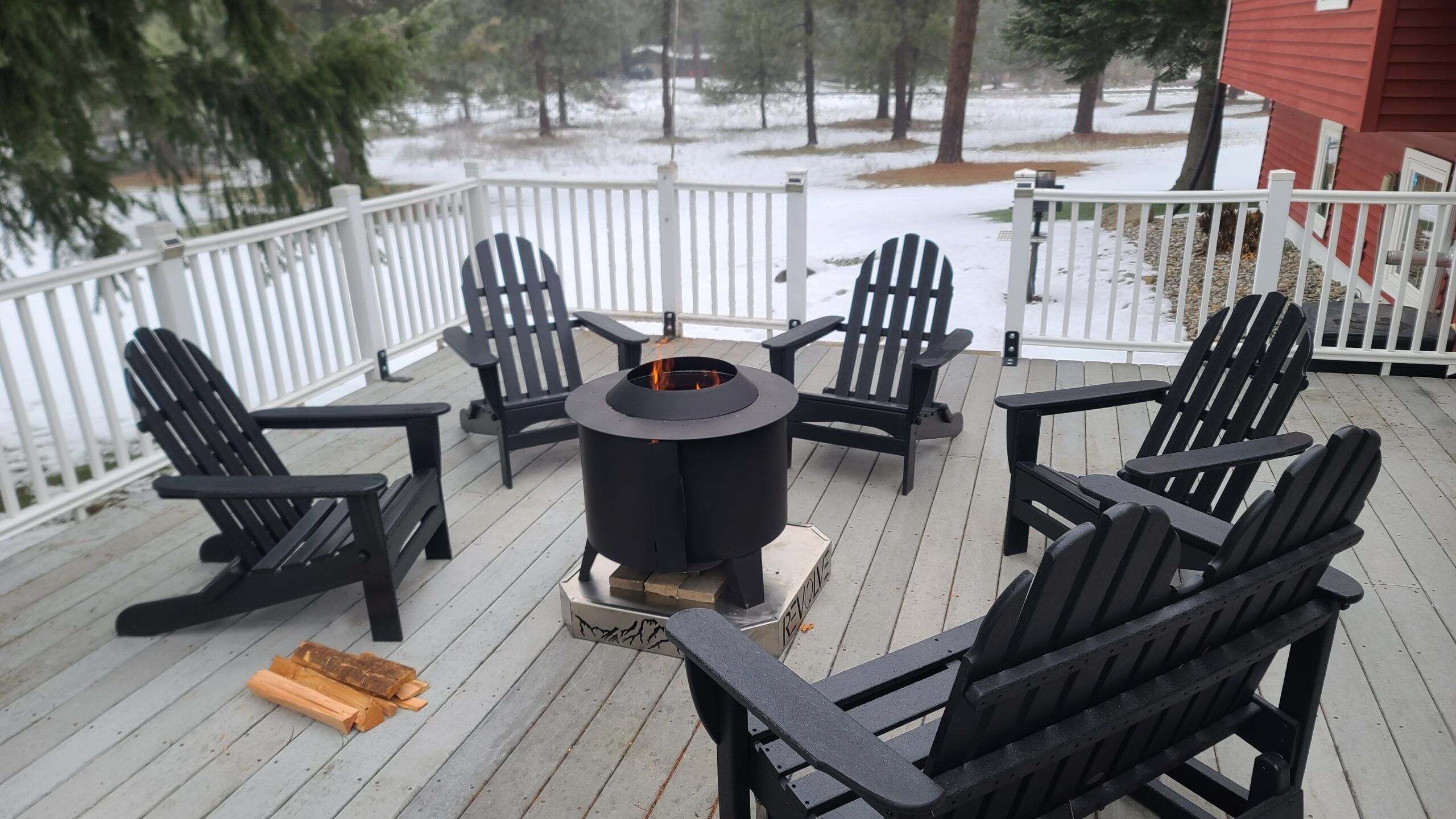 Smokeless Fire Pit Revolve 27 Painted Steel - Image 2