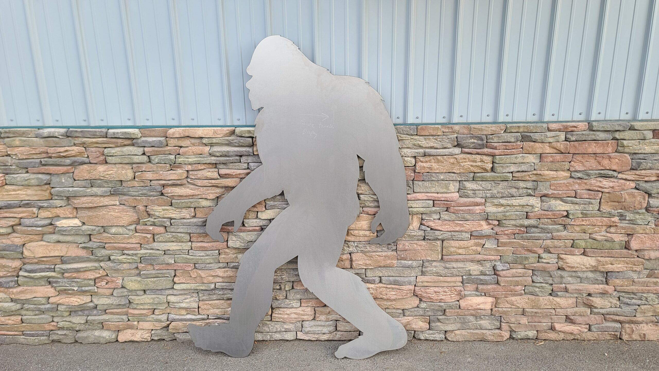 Big Foot Steel Figure