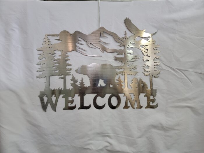 Bear Welcome Sign