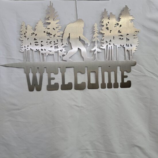 Bigfoot Welcome Sign