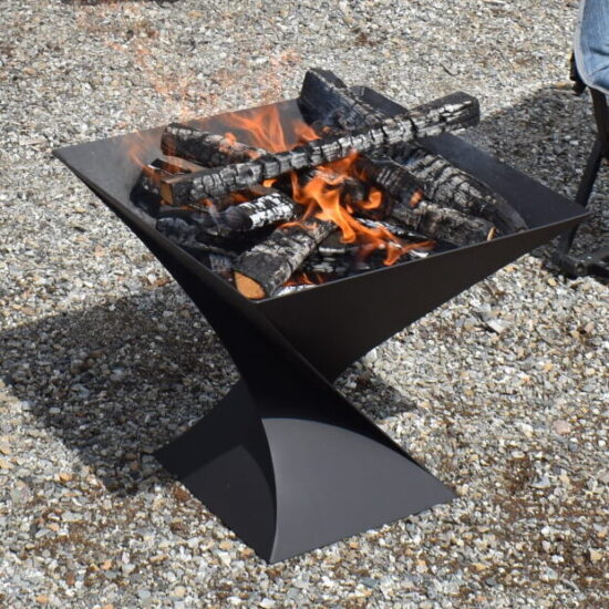 Twisted Flare Fire Pit