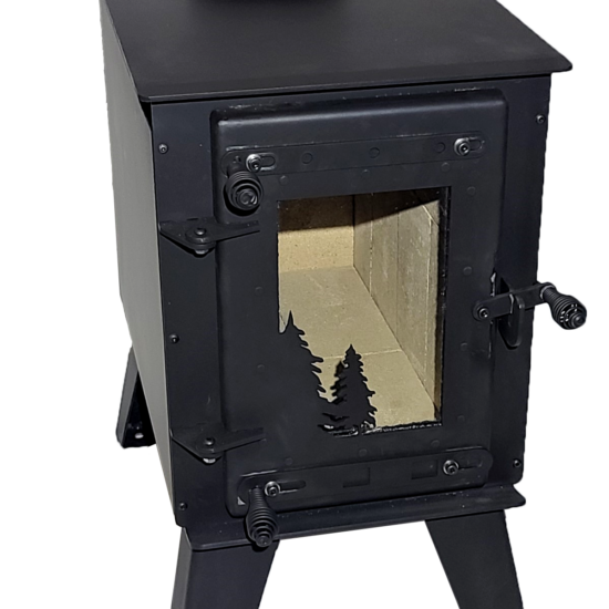 Steelhead small wood stove for cabins and tiny homes