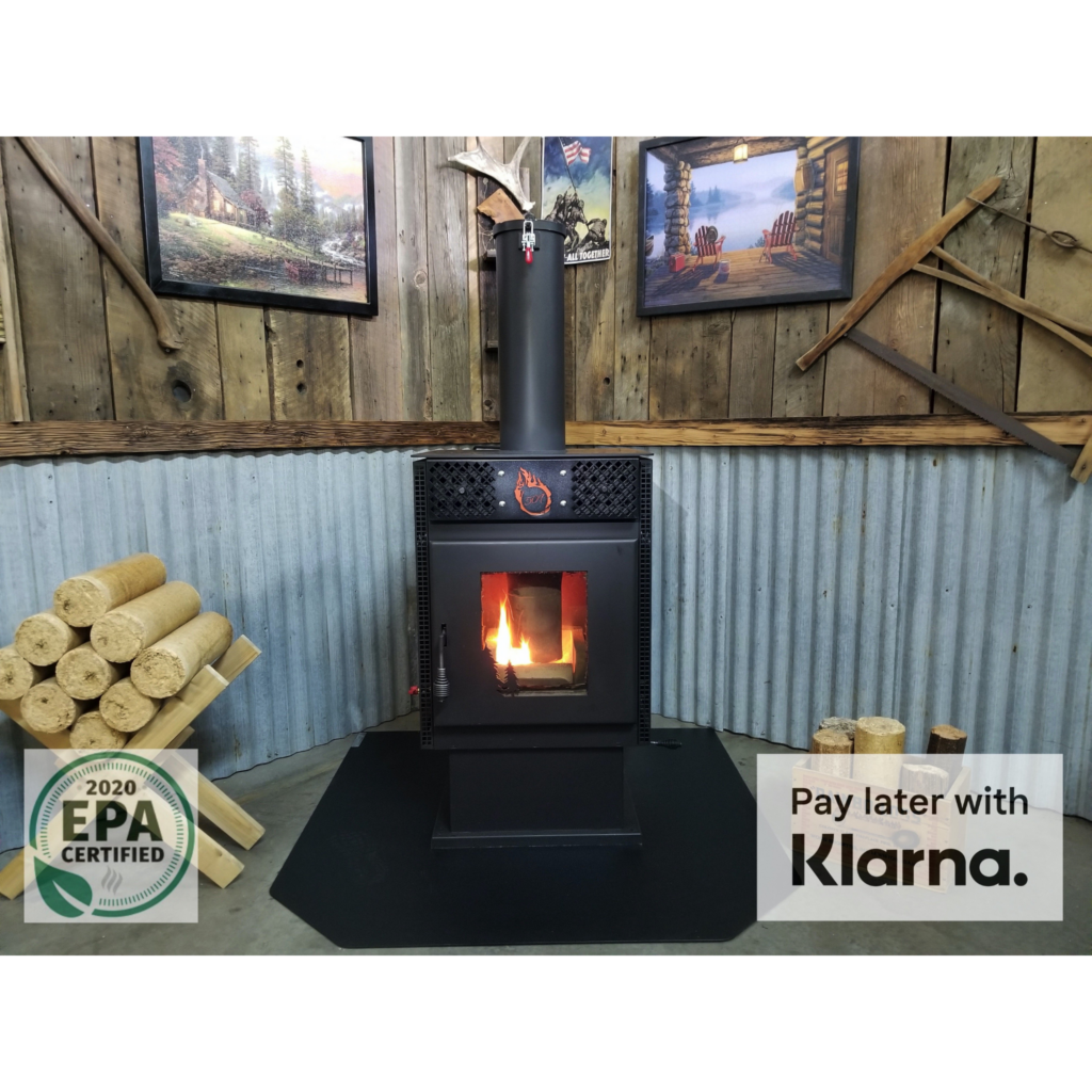 Refurbished 509-1 Optimum Pellet Stove | Flame Innovation