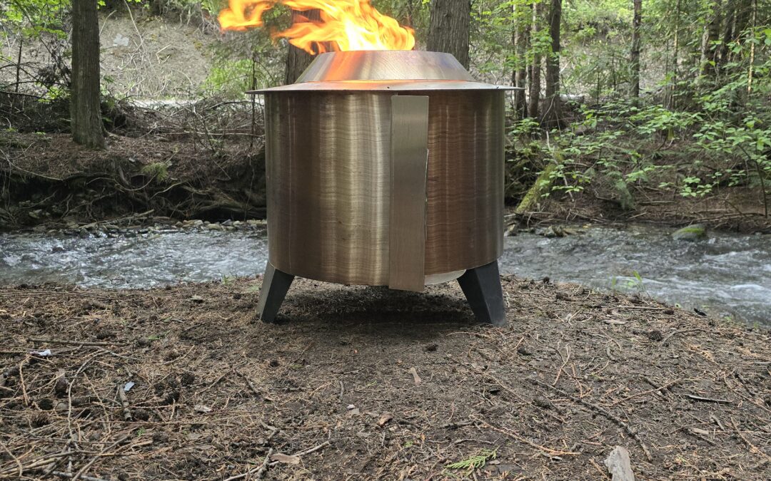 revolve smoke less fire pit