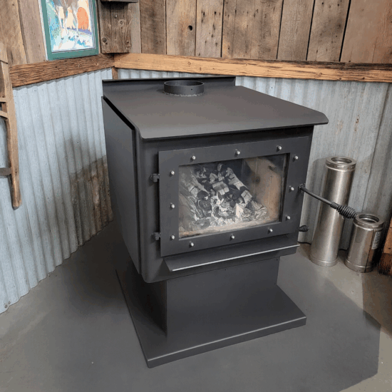 wood stove