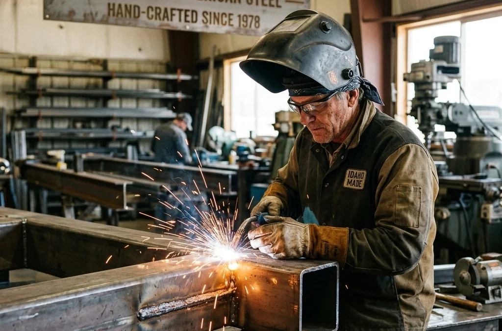 Hand-Welded in Idaho: Why Heavy-Duty American Steel Wins Every Time