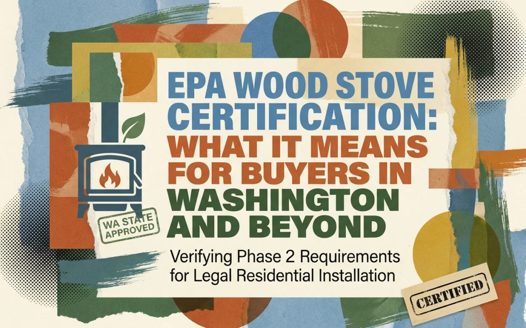 Professional header image for industry analysis: EPA Wood Stove Certification: What It Means for Buyers in...